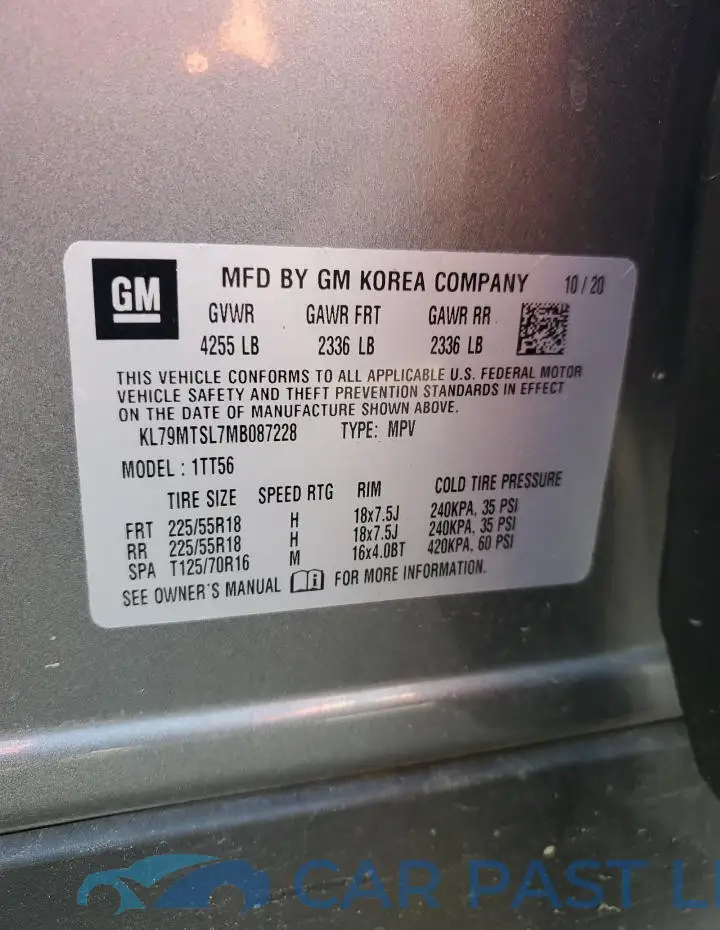 KL79MTSL7MB087228# 14
