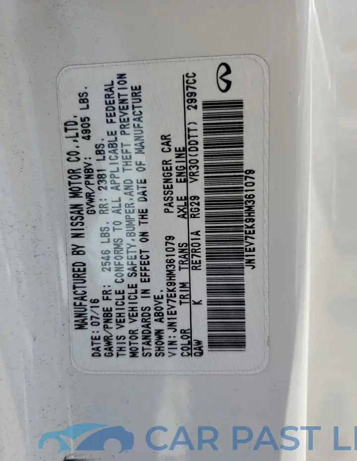 JN1EV7EK9HM361079# 12