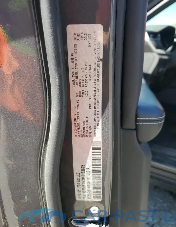 1C4RJKAGXM8153875# 14