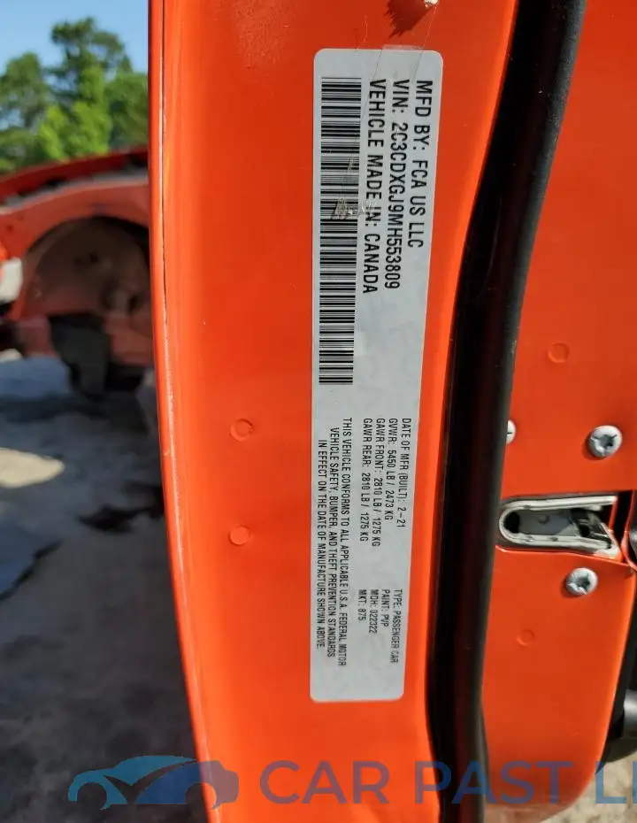 2C3CDXGJ9MH553809# 13