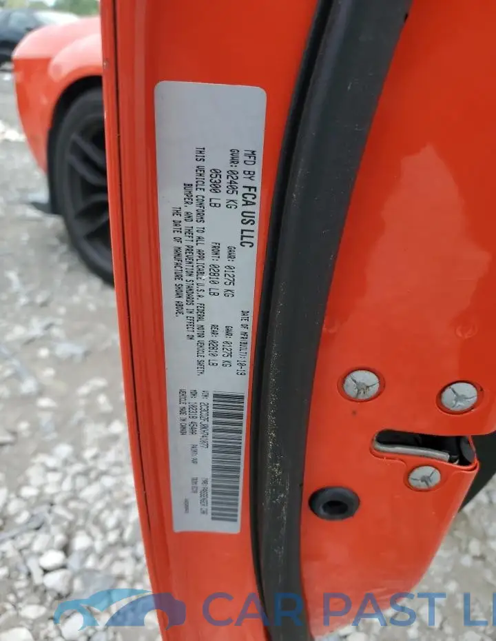 2C3CDZFJ0KH741077# 12