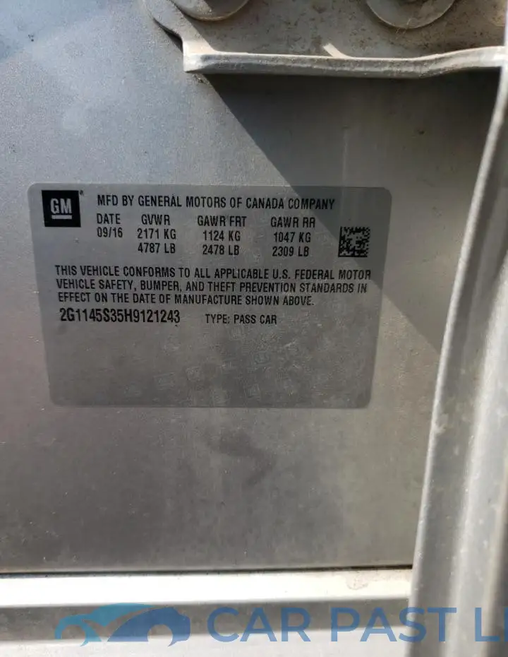 2G1145S35H9121243# 12