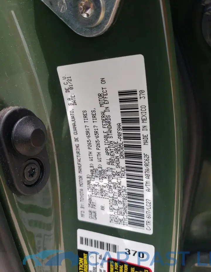 3TYCZ5AN2MT021367# 12