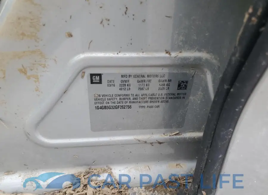 1G4GB5G32GF262756# 12