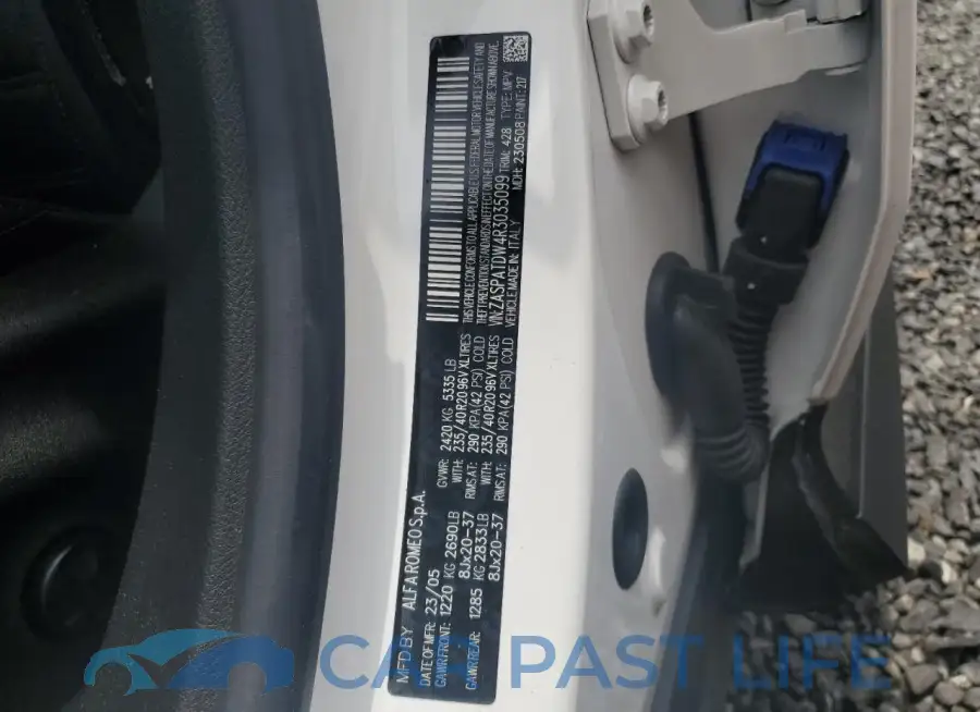 ZASPATDW4R3035099# 13