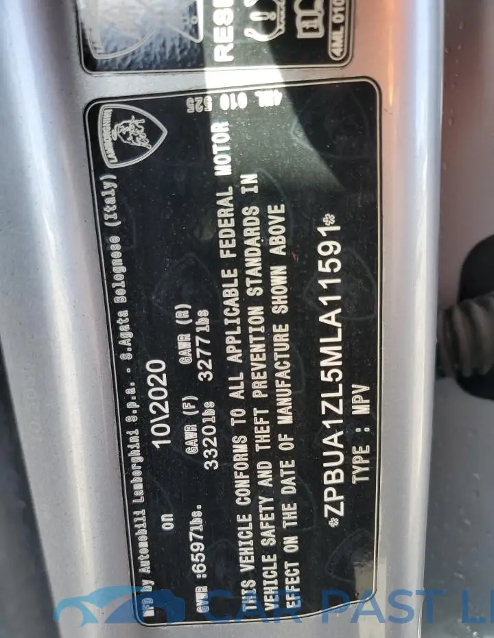 ZPBUA1ZL5MLA11591# 13