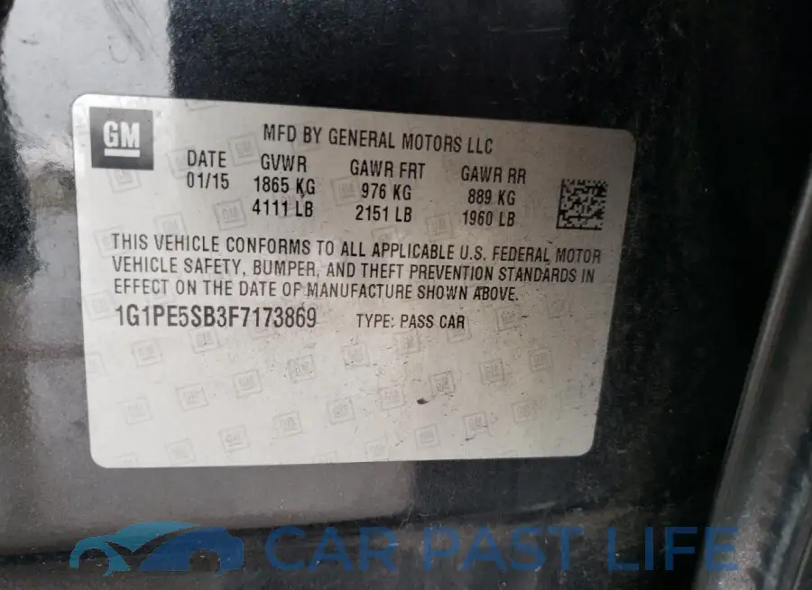 1G1PE5SB3F7173869# 13