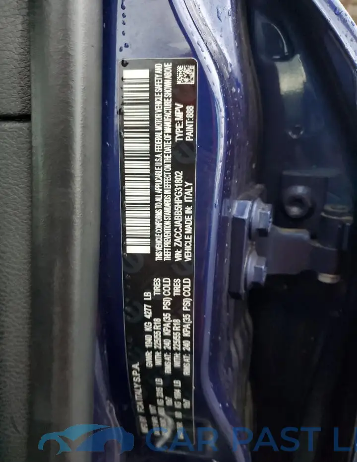 ZACCJABB5HPG31802# 13