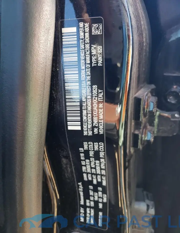 ZN661XUA0HX210828# 13