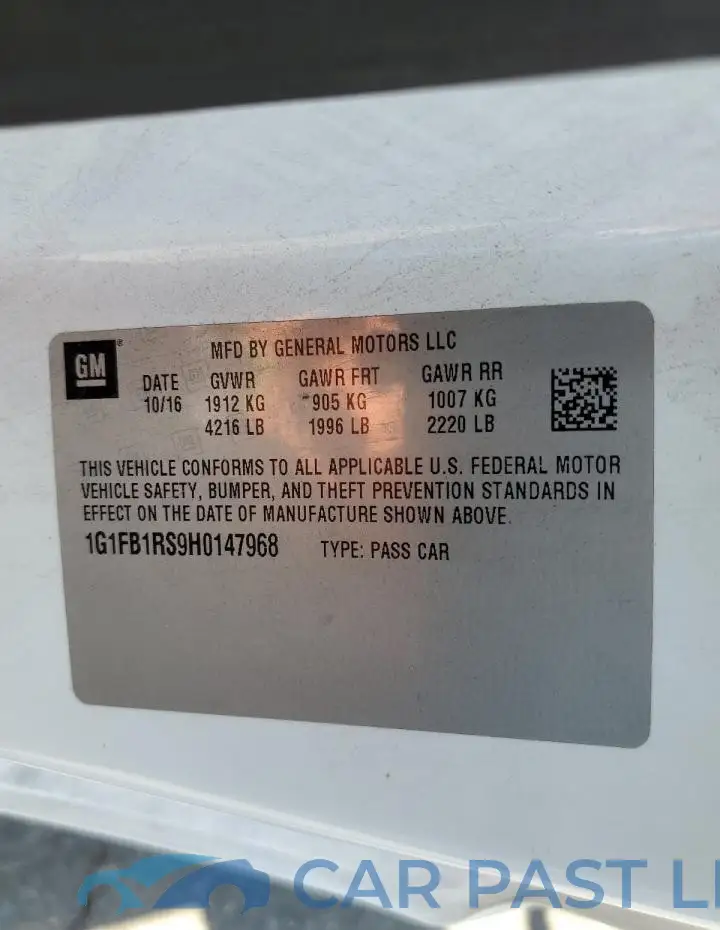 1G1FB1RS9H0147968# 12