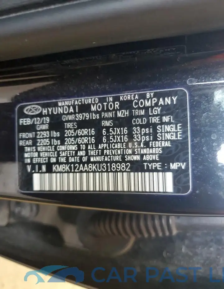 KM8K12AA8KU318982# 14