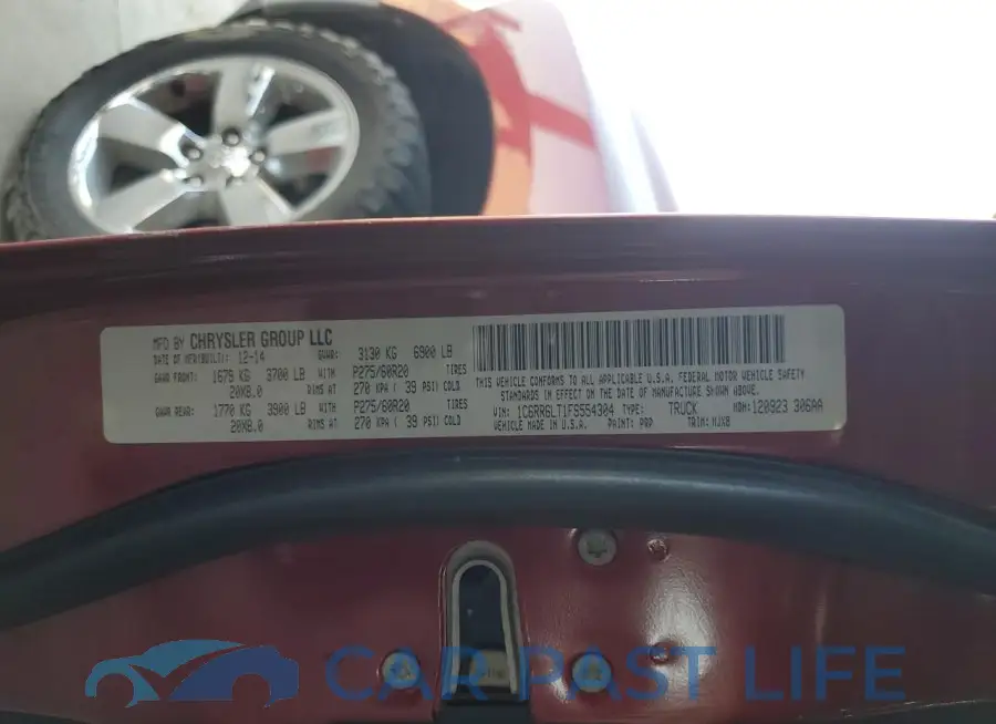 1C6RR6LT1FS554304# 12