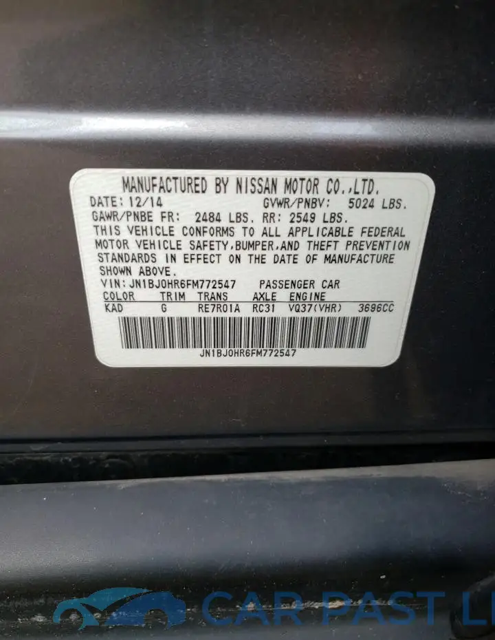 JN1BJ0HR6FM772547# 12