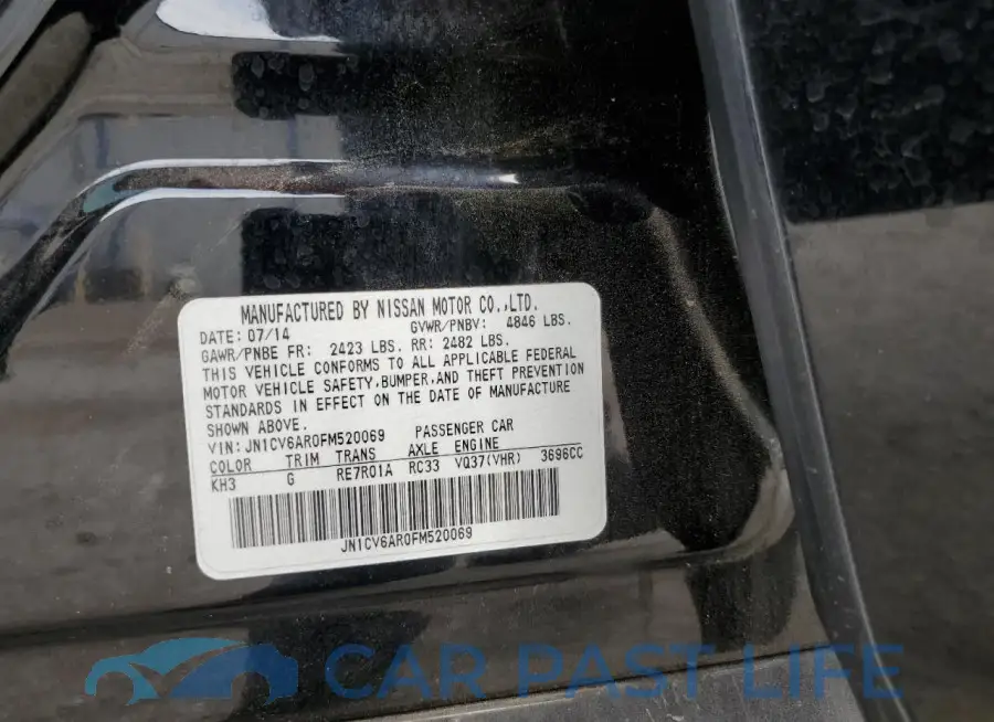 JN1CV6AR0FM520069# 12