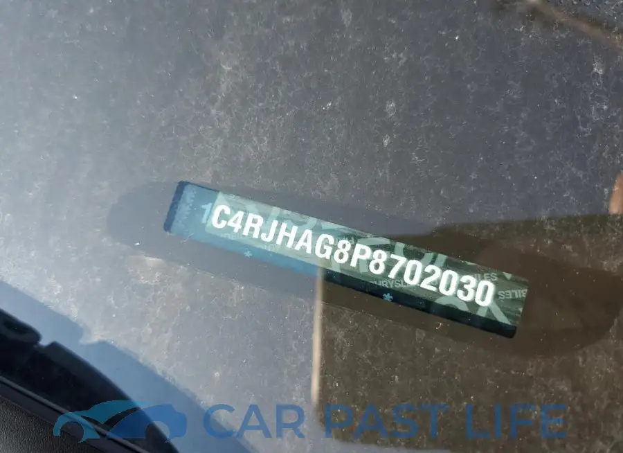 1C4RJHAG8P8702030# 13