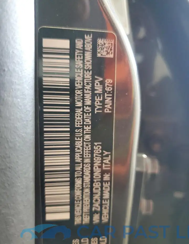 ZACNJDB10NPN97651# 14