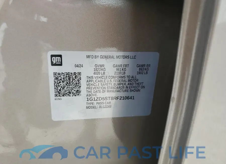 1G1ZD5ST8RF210641# 13