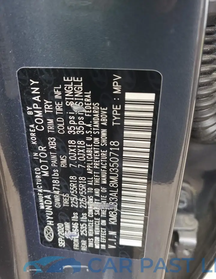 KM8J33AL8MU350718# 14