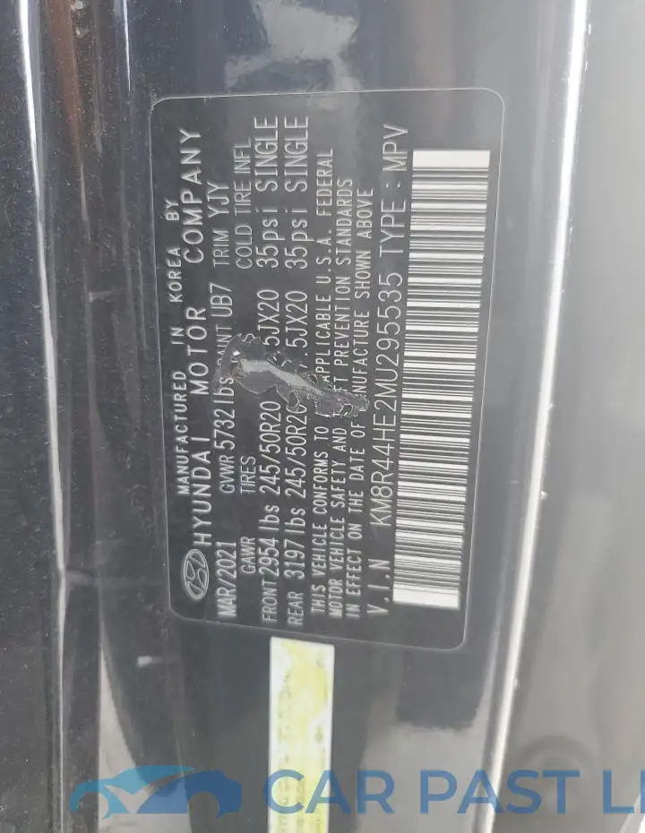 KM8R44HE2MU295535# 13