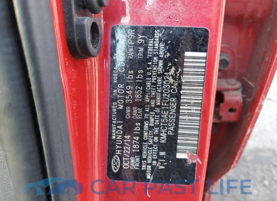 KMHCT5AE1FU203021# 12