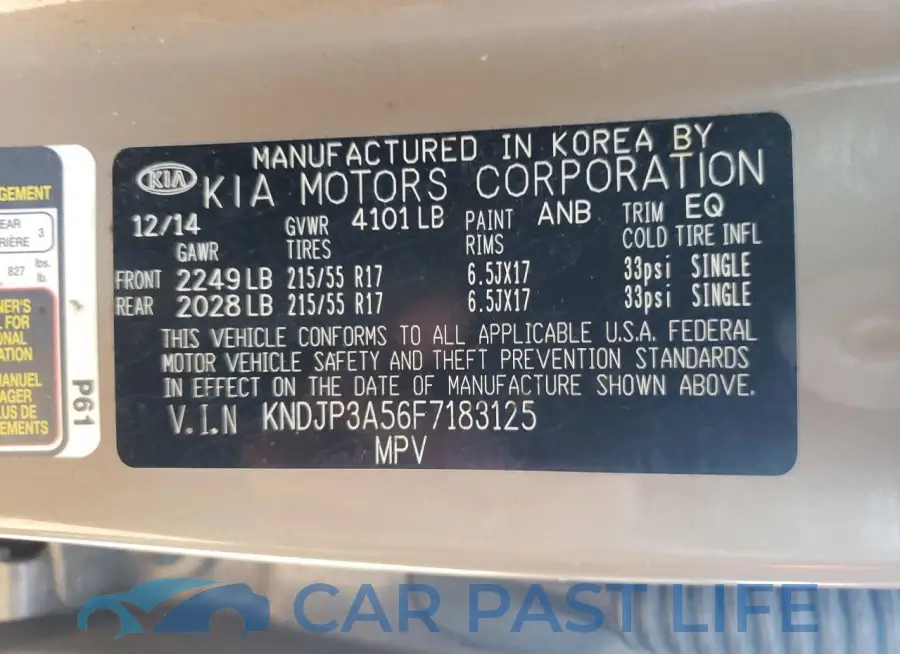KNDJP3A56F7183125# 12
