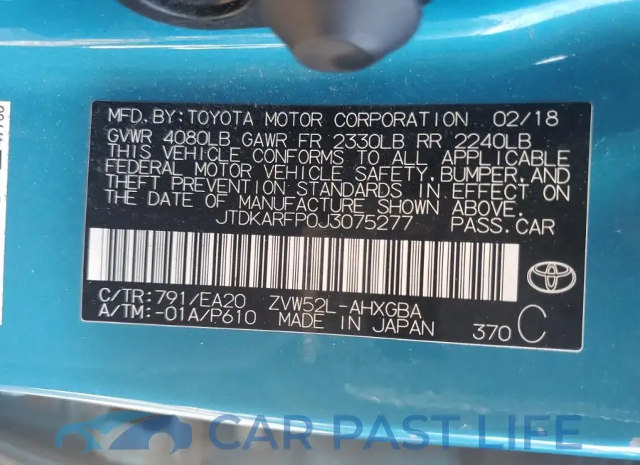 JTDKARFP0J3075277# 13