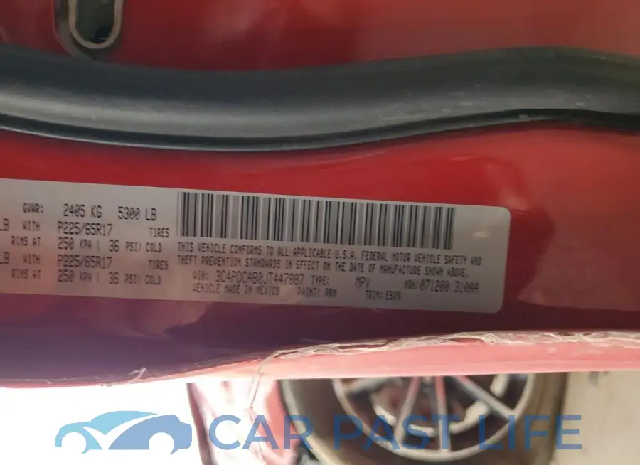 3C4PDCAB0JT447887# 12