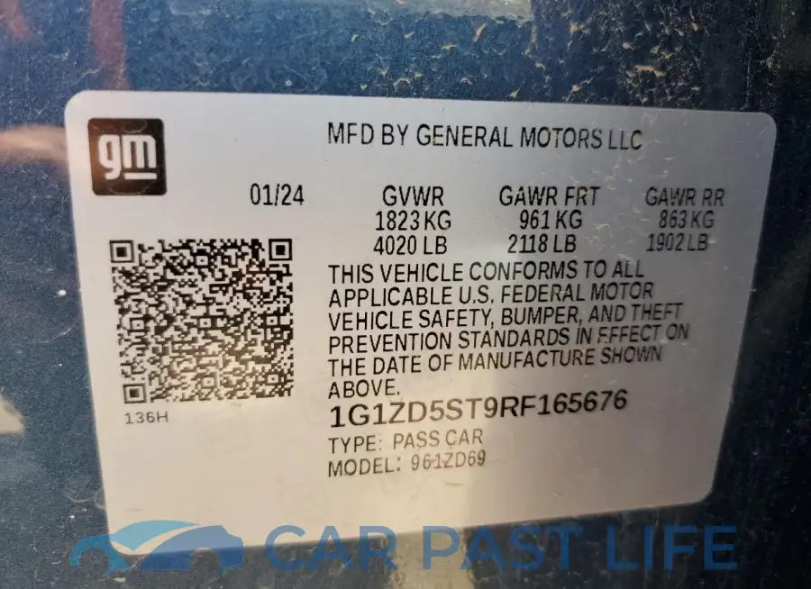 1G1ZD5ST9RF165676# 12