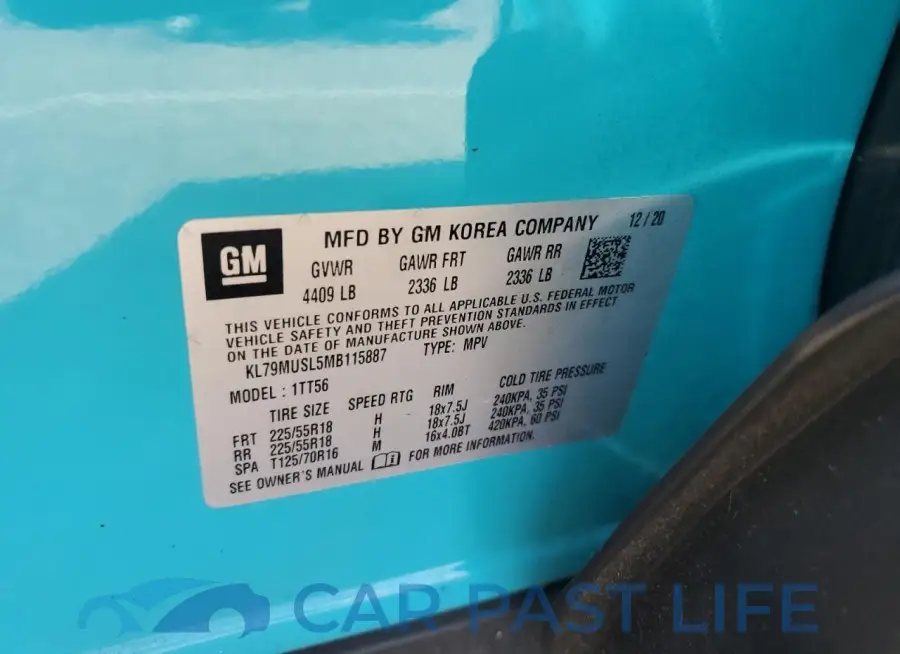 KL79MUSL5MB115887# 13