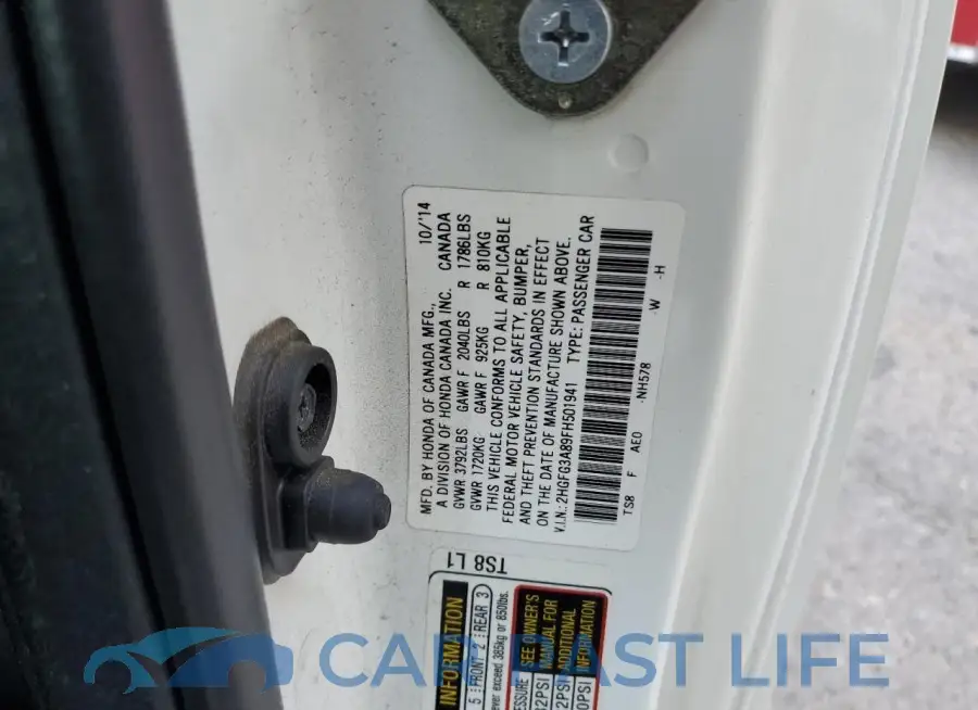2HGFG3A89FH501941# 12