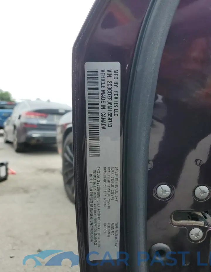 2C3CDZFJ6MH559743# 12