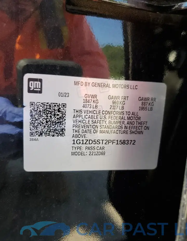 1G1ZD5ST2PF158372# 12