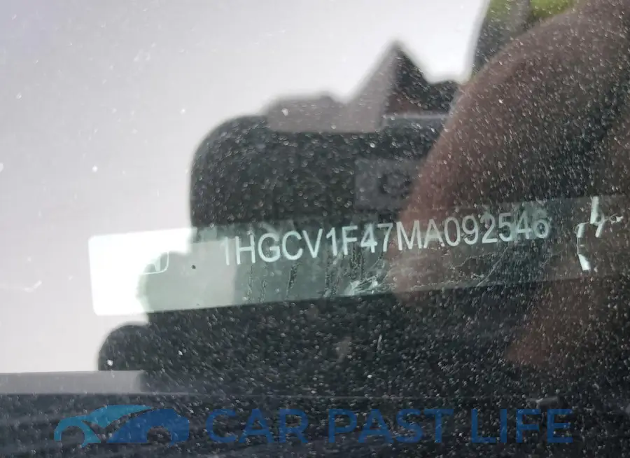1HGCV1F47MA092546# 12