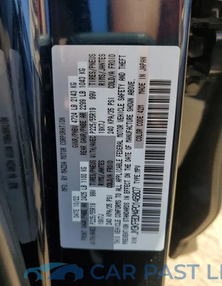 JM3KFBDM4P0146807# 13