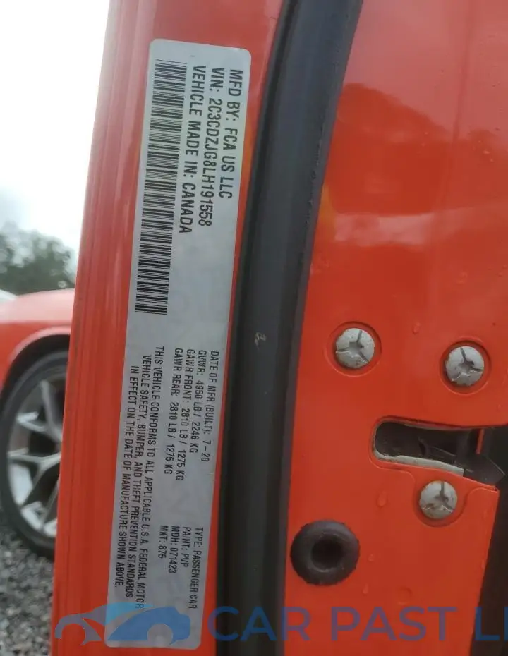 2C3CDZJG8LH191558# 13