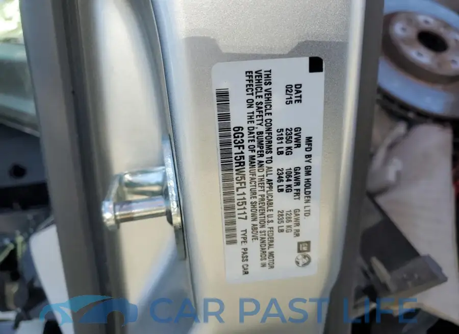 6G3F15RW5FL115117# 12