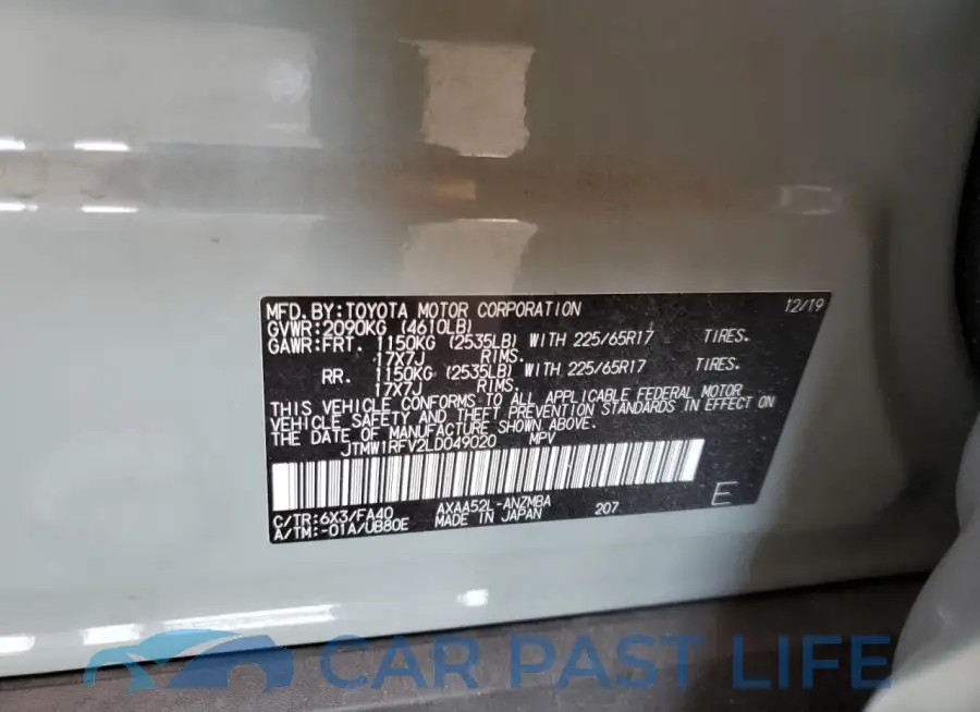 JTMW1RFV2LD049020# 14