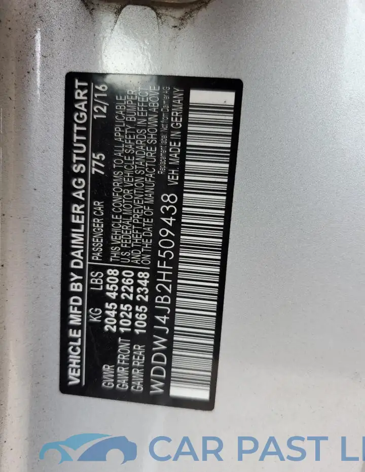 WDDWJ4JB2HF509438# 12