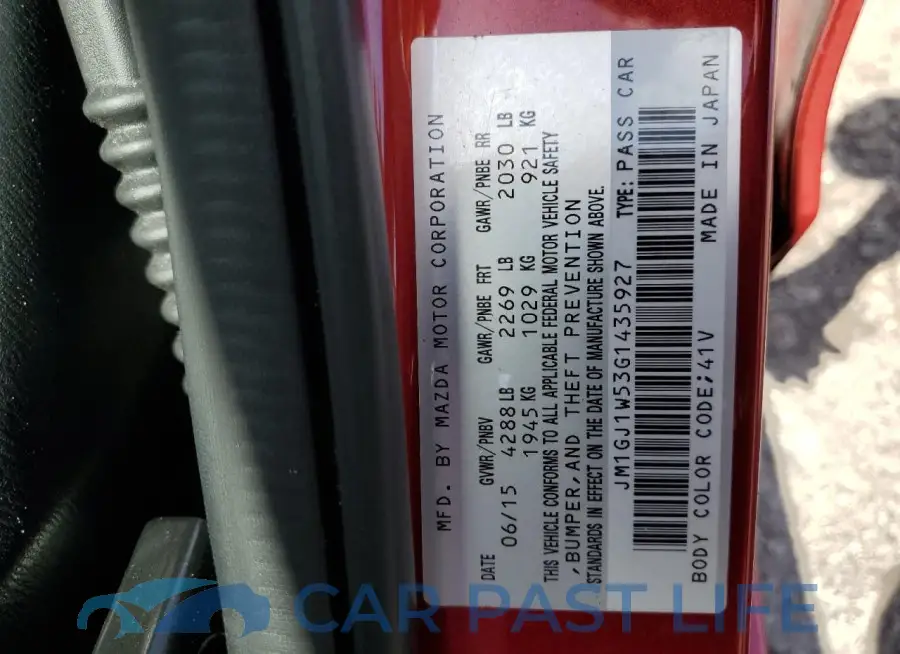 JM1GJ1W53G1435927# 13