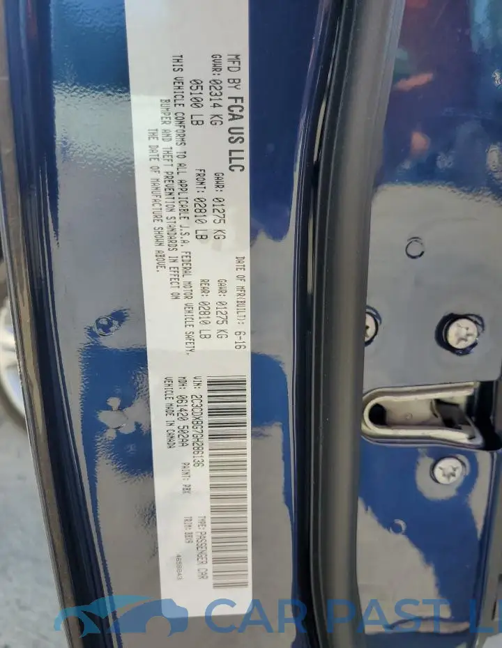 2C3CDXBG7GH286136# 12
