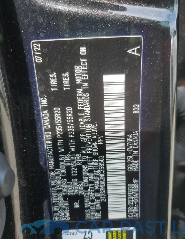 2T2SZMDA3NC358503# 13