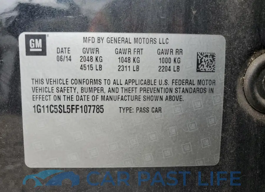 1G11C5SL5FF107785# 12