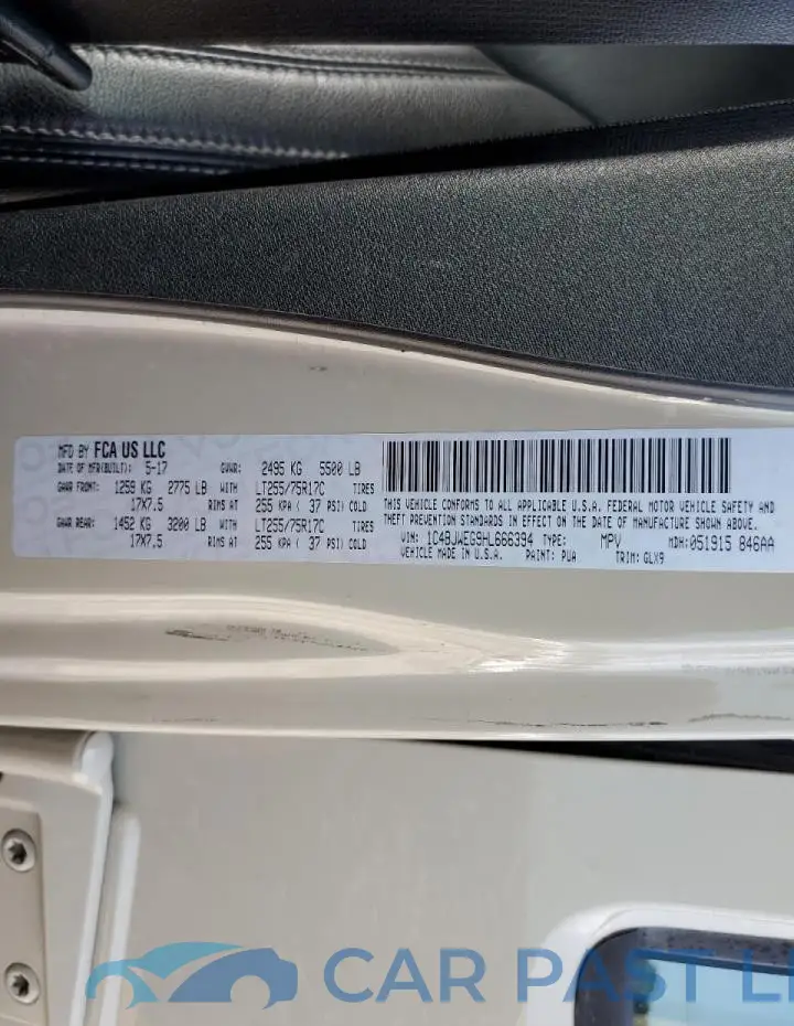 1C4BJWEG9HL666394# 12
