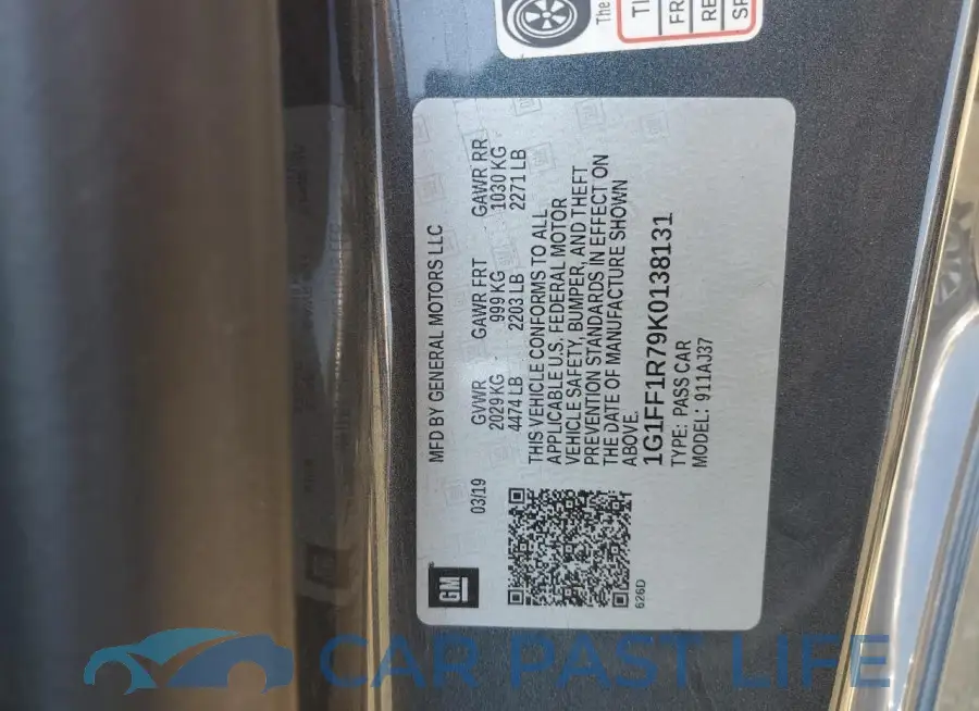 1G1FF1R79K0138131# 13