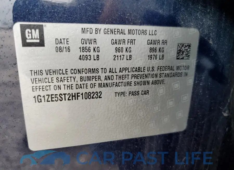1G1ZE5ST2HF108232# 12