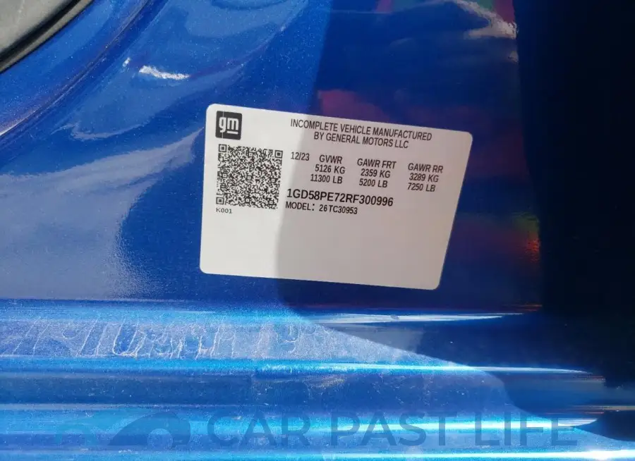 1GD58PE72RF300996# 12