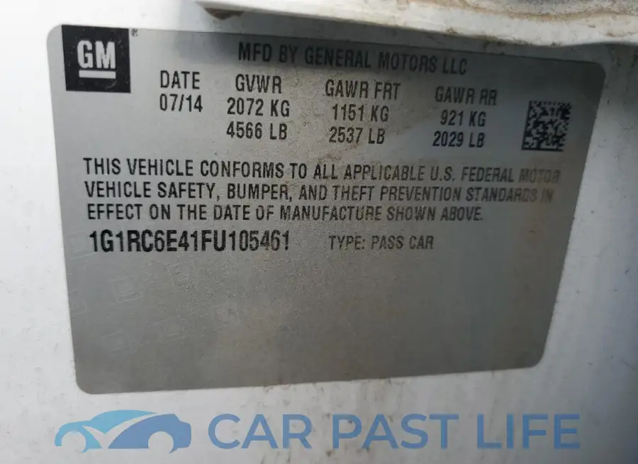 1G1RC6E41FU105461# 12