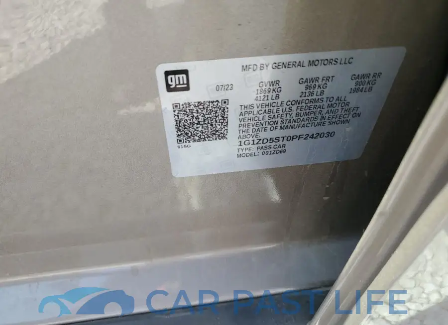 1G1ZD5ST0PF242030# 12