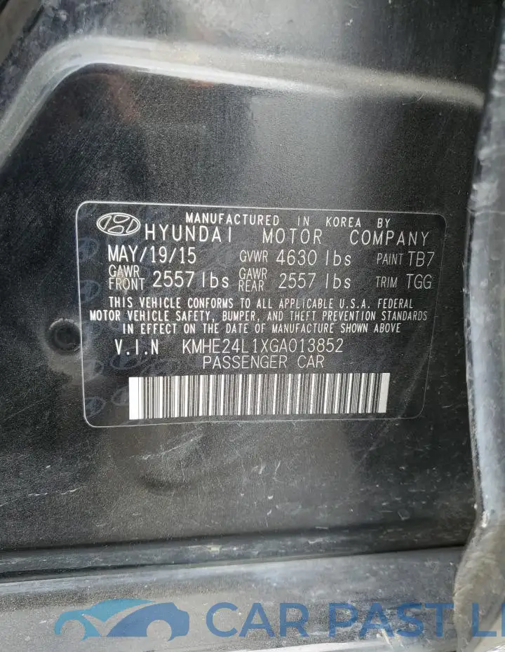 KMHE24L1XGA013852# 12