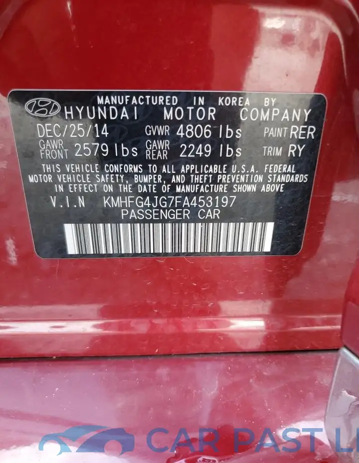 KMHFG4JG7FA453197# 12